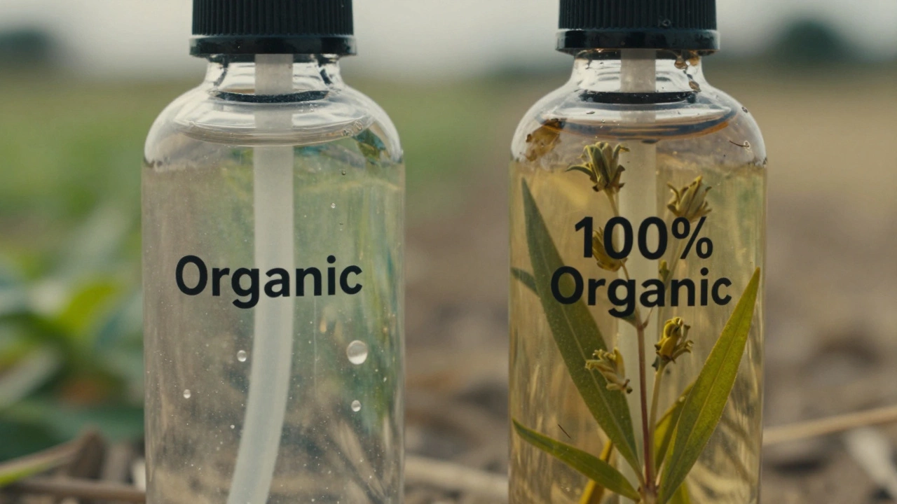 What Is the Difference Between Organic and 100% Organic Skincare?